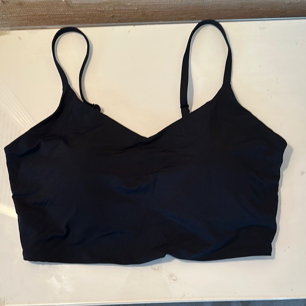 CRZ YOGA Black Sports Bra